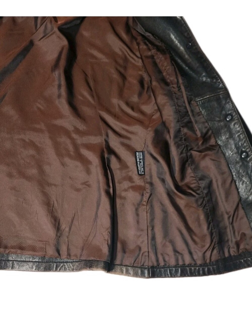 Vintage Wilson's Brown Leather Jacket Women's M Medium Soft Faded Blazer Western - Picture 7 of 11